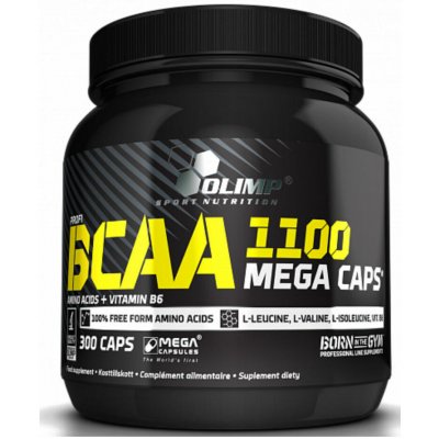 Olimp Sport Nutrition BCAA Mega Caps 1100 300 kapslí – Sleviste.cz