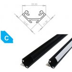 Berge Hliníkový Profil 2m LUMINES-C2-CZ – Zboží Dáma