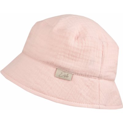 ESITO Dětský klobouk mušelín Pink růžová