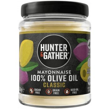 Hunter & Gather Olivová majonéza Classic ze španělských bio oliv 240 g