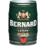 Bernard světlý ležák 11° 4,5% 5 l (sud) – Zboží Dáma