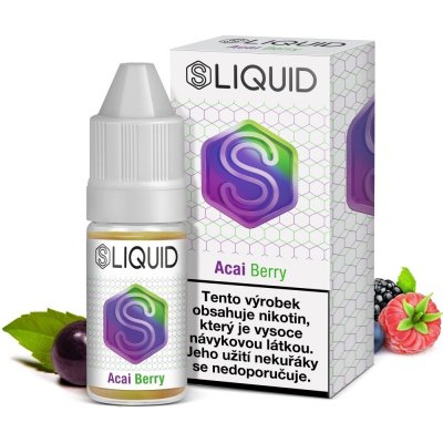 SLIQUID Acai a brusinka 10 ml 20 mg