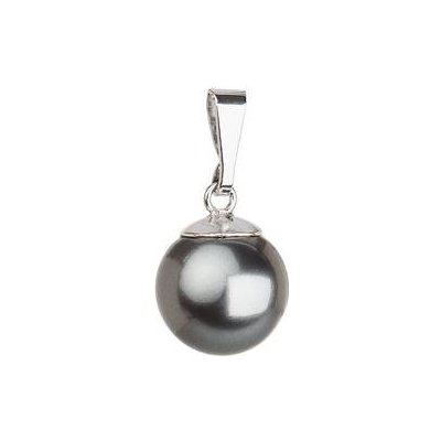 Evolution Group CZ Stříbrný přívěsek se šedou perlou Crystals from Swarovski 34150.3 grey – Hledejceny.cz