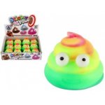 Teddies Míček hovínko antistresový mačkací sliz 7cm v sáčku 12ks v boxu – Zboží Dáma