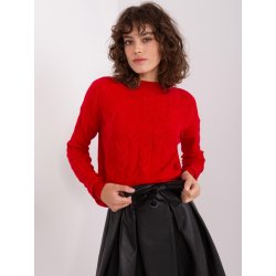 ITALY MODA copánkový svetr at sw 2340.22 red