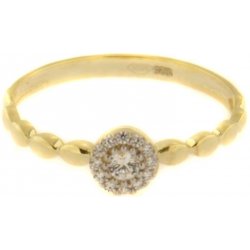 Amiatex Zlatý prsten 54595