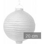 Lampion zahradní 20cm se žárovkou – Zboží Mobilmania