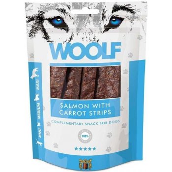 WOOLF Salmon with Carrot stripes 100 g