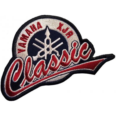 Nášivka Yamaha XJR Classic - tmavě modrá – Zbozi.Blesk.cz