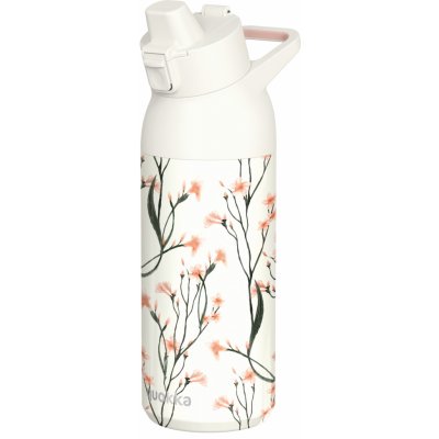Quokka Nerezová sportovní láhev s pítkem Tide 700ml wild flowers – Hledejceny.cz