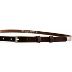 Penny belts dámský kožený opasek 60032-15-1-04 hnědý – Zboží Mobilmania