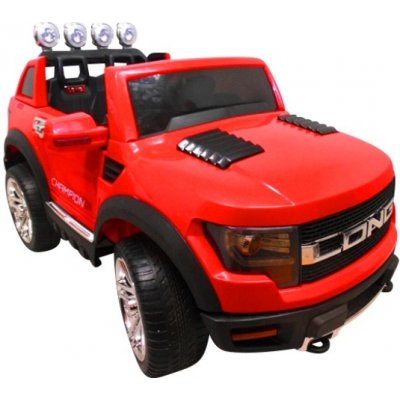 R-SPORT SUV Elektrické auto autíčko 2x45W DVOUMÍSTNÉ EVA kola červené LONG cabrio – Zboží Mobilmania