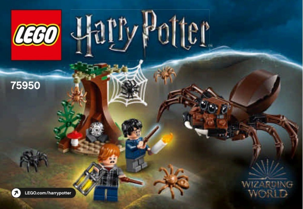 Lego Harry Potter 75950 Aragogovo doupě | Srovnanicen.cz