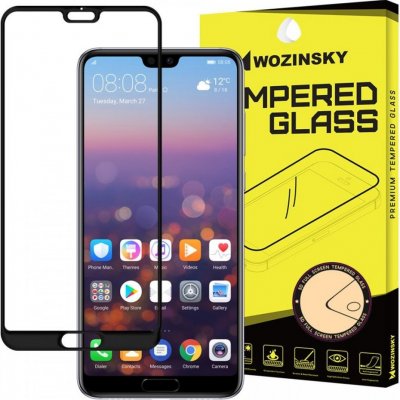 VSECHNONAMOBIL 3D Tvrzené sklo Huawei P20 Pro černé 8987