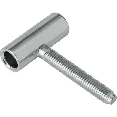 Walteco Dveřní závěs 50/10 vrchní díl M8, výška 40 mm, bílý pozink 1 ks , 80128 – Hledejceny.cz