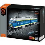 iM.Master Stavebnice vlak modrý 51,5x13x5,2 cm – Hledejceny.cz