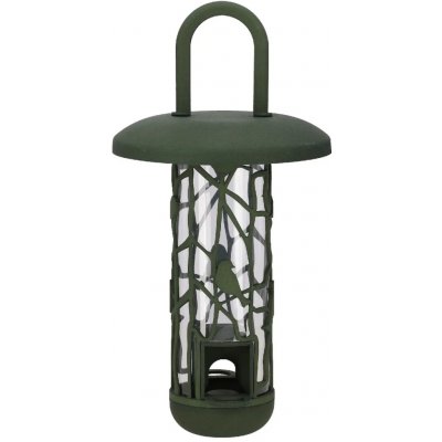 Esschert Design Krmítko pro ptáky na semínka závěsné Chiffchaff 15 x 30 cm zelené – Hledejceny.cz