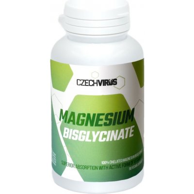 Czech Virus Magnesium Bisglycinate 90 kapslí – Hledejceny.cz
