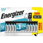 Energizer MAX Plus AAA 12 ks EM010 – Zboží Mobilmania