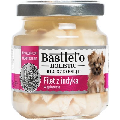 Basttet'o Holistic krůtí filet v galetě pro štěňata 130 g – Hledejceny.cz
