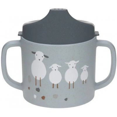Lässig Sippy Cup PP/Cellulose Tiny Farmer Sheep/Goose blue 150 ml