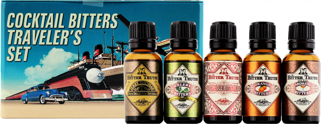 The Bitter Truth Cocktail Bitters Traveler's Miniset 5 x0 02 l (set)