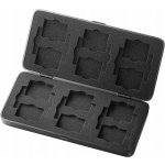 POUZDRO NA PAMĚŤOVÉ KARTY ORICO, 12 X SD, 6 X CF – Hledejceny.cz