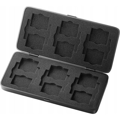 POUZDRO NA PAMĚŤOVÉ KARTY ORICO, 12 X SD, 6 X CF – Hledejceny.cz