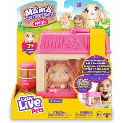 Moose Toys Little Live Pets Maminka Surprise Minis Malý králíček – Zboží Mobilmania