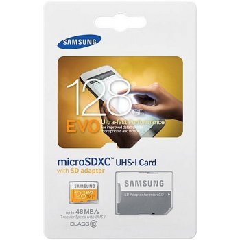 Samsung EVO microSDXC 128 GB Class 10 MB-MP128DA/EU