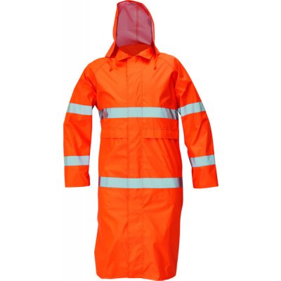 Cerva HI-VIS nepromokavý lehký plášť GORDON oranžový