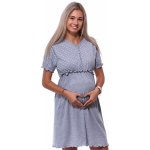 Puntíkatá kojící a těhotenská noční košilka 1C3734 vzorovaná – Sleviste.cz