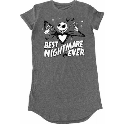 The Nightmare Before Christmas tričko Worst Nightmare Dark Heather