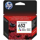 HP 652 originální inkoustová kazeta tříbarevná F6V24AE