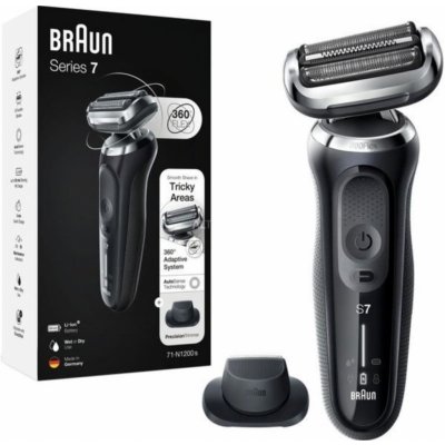 Braun Series 7 71-N1200s Wet & Dry Black – Zbozi.Blesk.cz