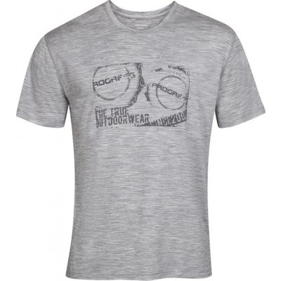 Progress AORAKI pánské merino triko šedý melír – Hledejceny.cz