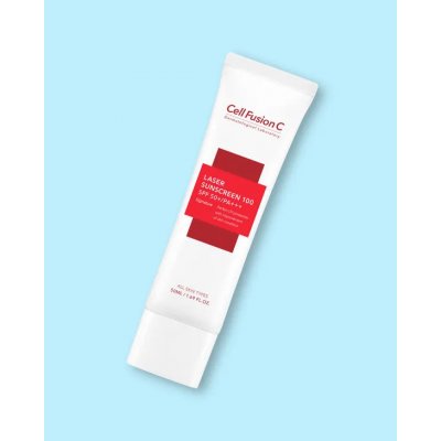 Cell Fusion C Opalovací krém Laser Sunscreen 100 SPF 50+ - 50 ml – Hledejceny.cz