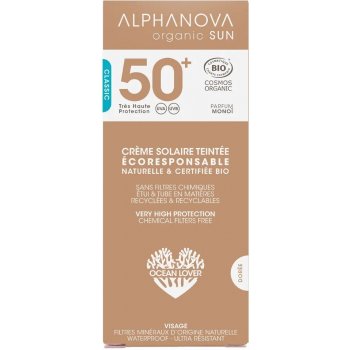 Alphanova opalovací tónující krém SPF50+ 50 g