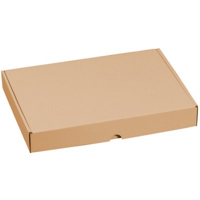 Eobaly.cz Krabice poštovní plochá 160x113x42 mm, hnědá - 25 ks – Zboží Živě