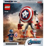 LEGO® Super Heroes 76168 Captain America v obrněném robotu – Hledejceny.cz