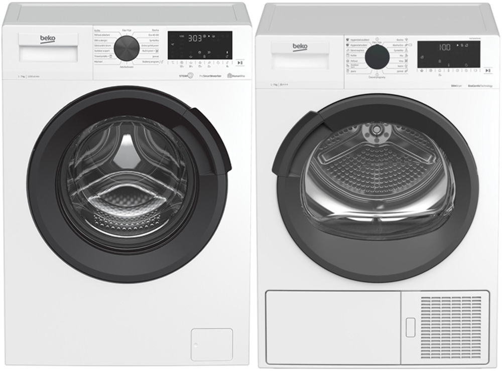 Set BEKO FWUE76262CSH4A + FDS75242CSH4A