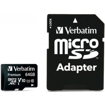 Verbatim microSDXC 64 GB UHS-I U1 44084