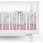 Detexpol Mantinel do postýlky sloník šedá růžová – Zboží Mobilmania