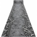 Nej-koberce Morad Trio listí květiny šedý metráž 60 cm – Sleviste.cz