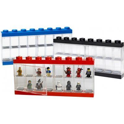 LEGO® 40660003 Room Copenhagen Sběratelská skříňka na 16 minifigurek černá