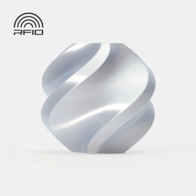 Bambu Lab PLA Silk Silver 1,75 mm; 1 kg – Zboží Živě