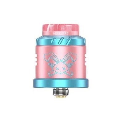 Hellvape Dead Rabbit SOLO RDA 6th Anniversary Růžovo modrá – Zboží Dáma
