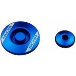 SCAR závodní servisní víčka motoru YAMAHA YZ 250F 14-25, YZ 450F 10-22, YZ 250FX 15-25, WR 250F 15-25, YZ 450FX 16-23, WR 450F 16-23 barva světle modrá | Zboží Auto