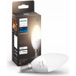 Philips Hue LED žárovka 1x5,5W E14 470lm 2700K White, Bluetooth, bílá – Hledejceny.cz