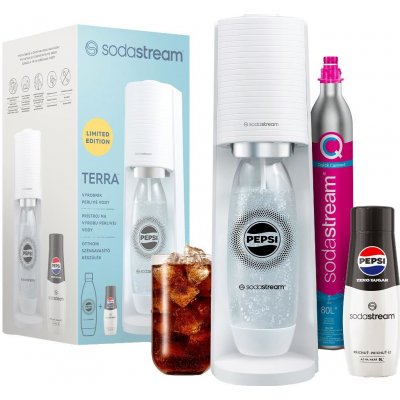 Sodastream Terra White + Pepsi – Zboží Dáma